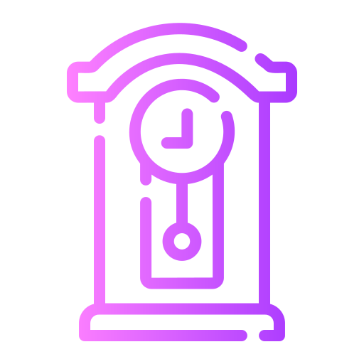 reloj cucú Generic gradient outline icono