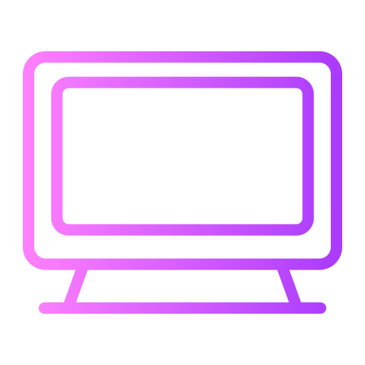 monitor Generic gradient outline icon