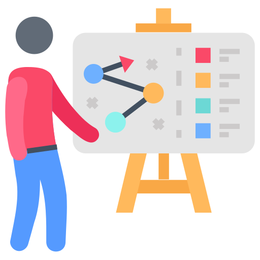 business analyst Generic color fill icon