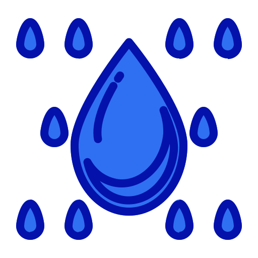 Waterdrops Generic color lineal-color icon