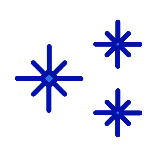 flocons de neige Generic color lineal-color Icône