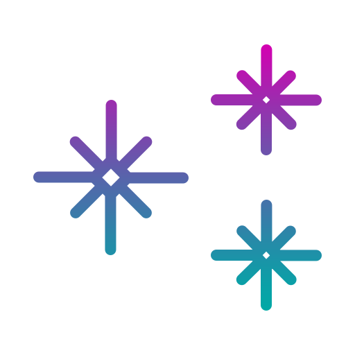 płatki śniegu Generic gradient outline ikona