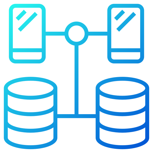 cpu Generic gradient outline icon