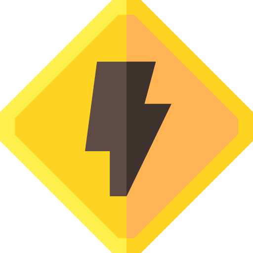 hochspannung Basic Straight Flat icon