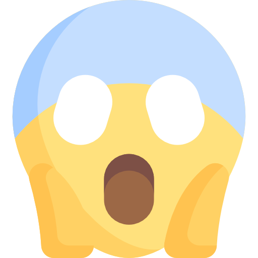 Shocked Special Flat icon