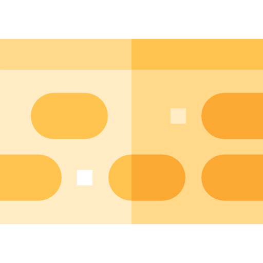 Nougat Basic Straight Flat icon