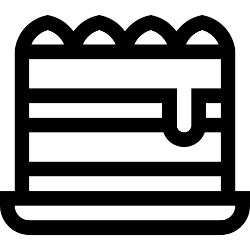 tiramisu Basic Straight Lineal icon