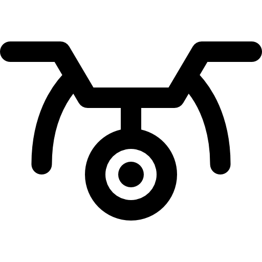 ドローン Super Basic Rounded Lineal icon