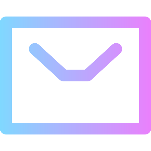 message Super Basic Rounded Gradient Icône