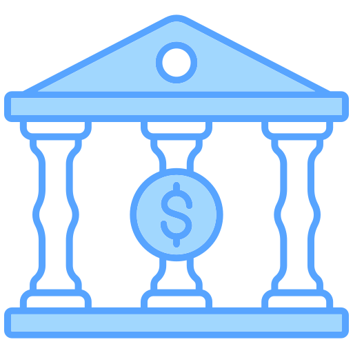 Bank Generic color lineal-color icon