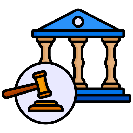 sąd Generic color lineal-color ikona