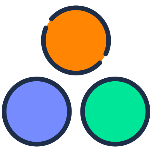 rgb Generic color lineal-color ikona