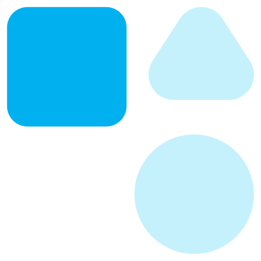 forme di base Generic color fill icona