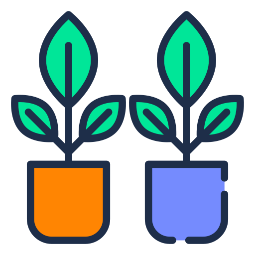 les plantes Generic color lineal-color Icône