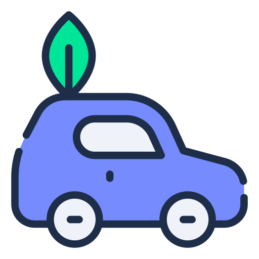 ekologiczny samochód Generic color lineal-color ikona