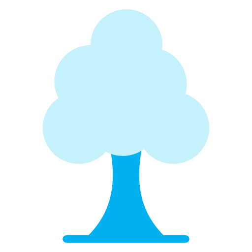 drzewo Generic color fill ikona