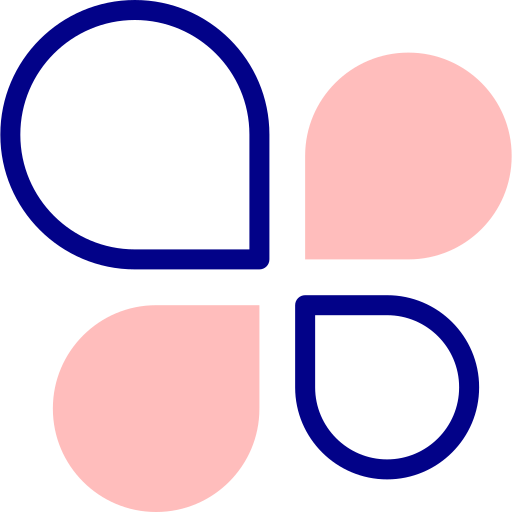 꽃잎 Detailed Mixed Lineal color icon
