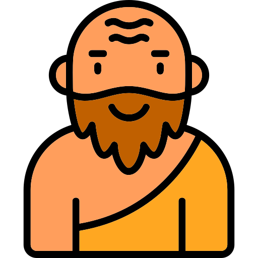 Philosopher Generic color lineal-color icon