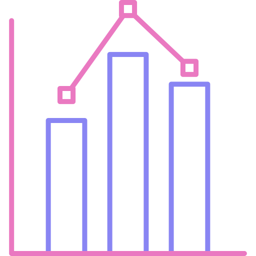 statistiche Generic color outline icona