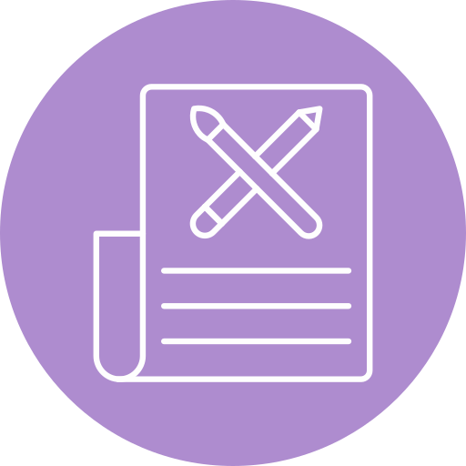 Document Generic color fill icon