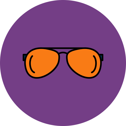 los anteojos Generic color lineal-color icono