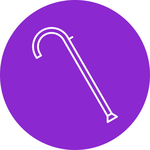 Walking stick Generic color fill icon