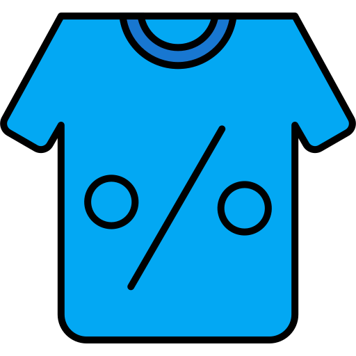 티셔츠 Generic color lineal-color icon