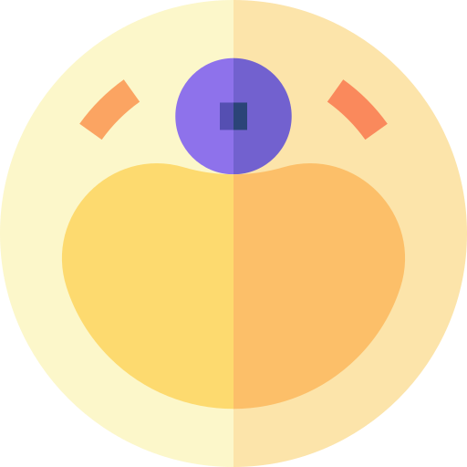 komórka tłuszczowa Basic Straight Flat ikona