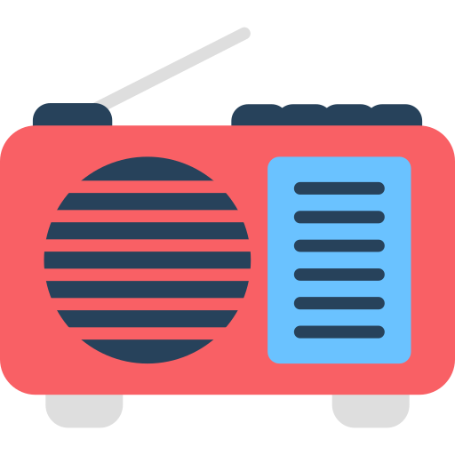 radio Generic color fill icoon