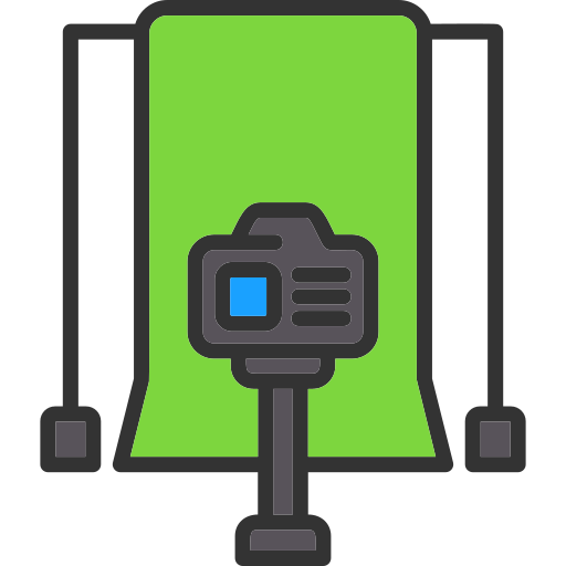 Зеленый экран Generic color lineal-color иконка