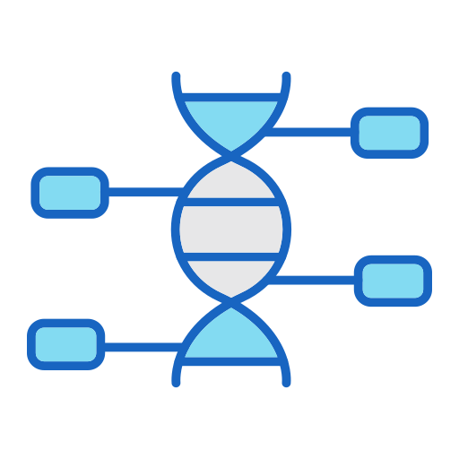 gene Generic color lineal-color icona