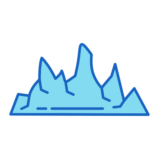 lodowiec Generic color lineal-color ikona