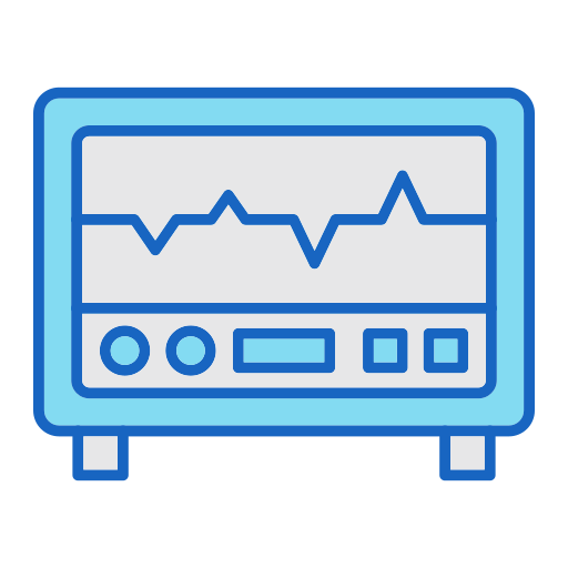 心電図 Generic color lineal-color icon