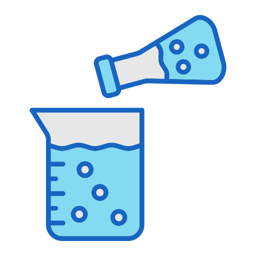 Chemical reaction Generic color lineal-color icon