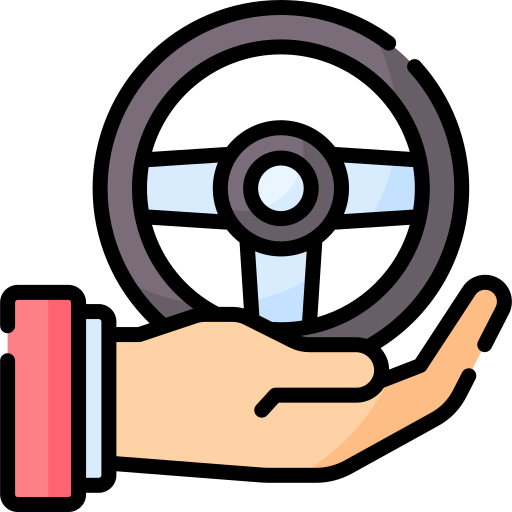 Steering Wheel Special Lineal color icon