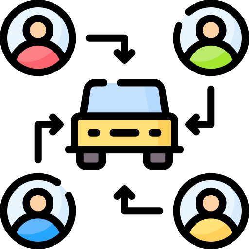 Carpool Special Lineal color icon