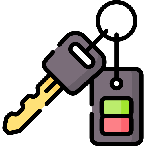 Car Key Special Lineal color icon