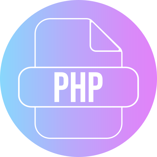 php Generic gradient fill icoon