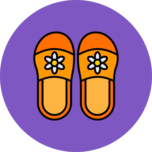 Домашняя обувь Generic color lineal-color иконка