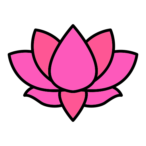 Lotus flower Generic color lineal-color icon