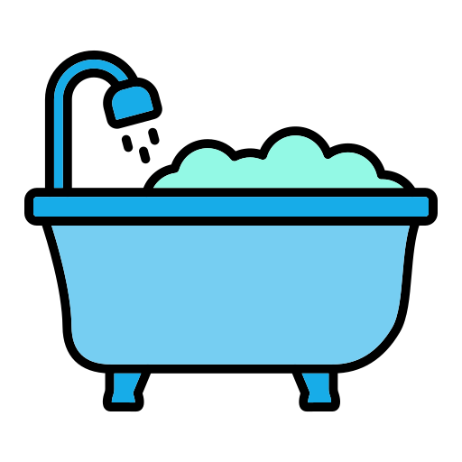 bañera Generic color lineal-color icono