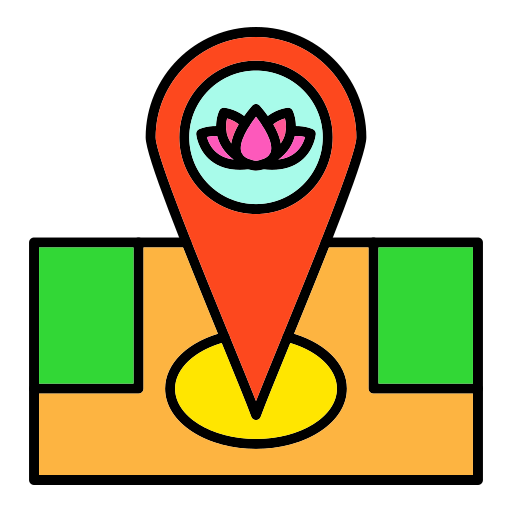 localización Generic color lineal-color icono