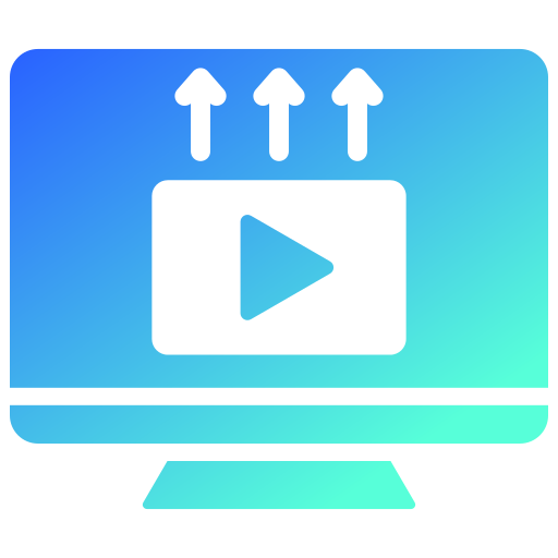 Upload Generic gradient fill icon