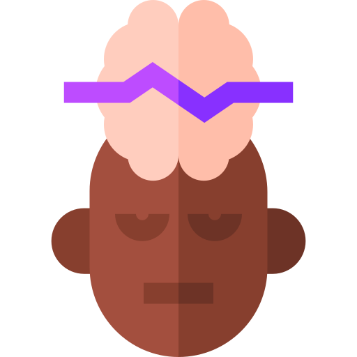 epilepsie Basic Straight Flat icon