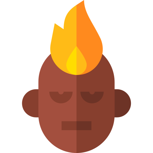 Fire Basic Straight Flat icon