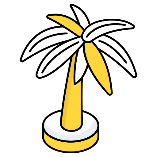 Пальма Generic color lineal-color иконка