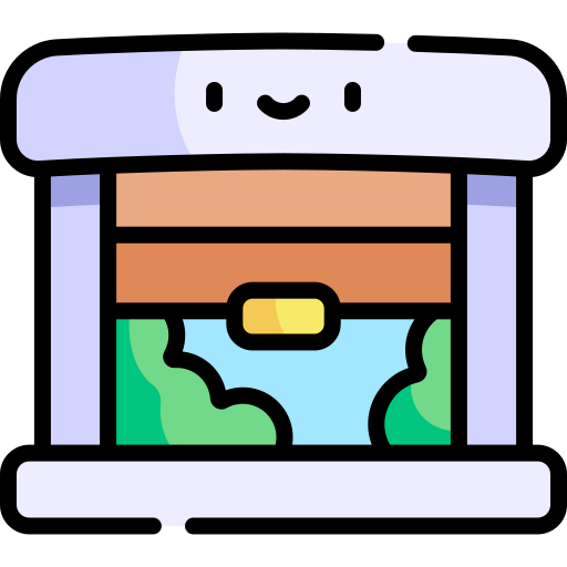 fenster Kawaii Lineal color icon