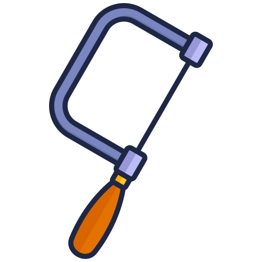 fretsaw Generic color lineal-color icon