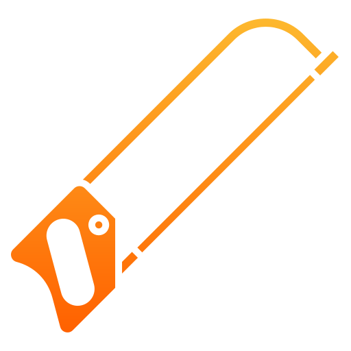 Hacksaw Generic gradient fill icon