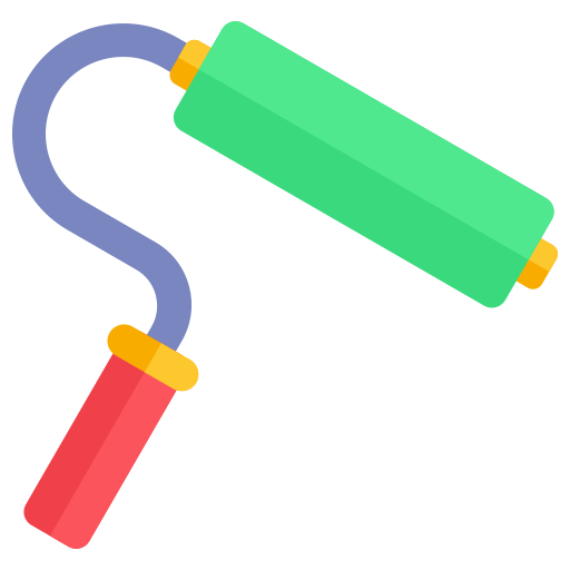 Roller Generic color fill icon